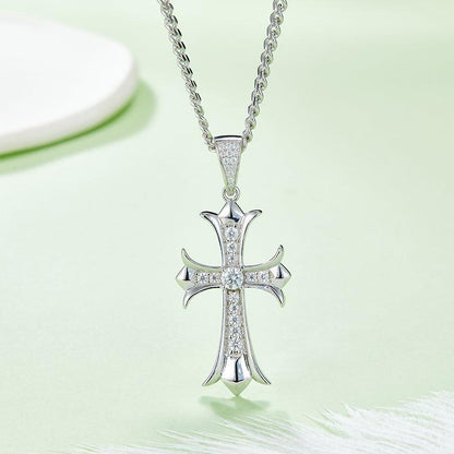 Aurantia™ Celestia [J003B] Vintage Cross Necklace