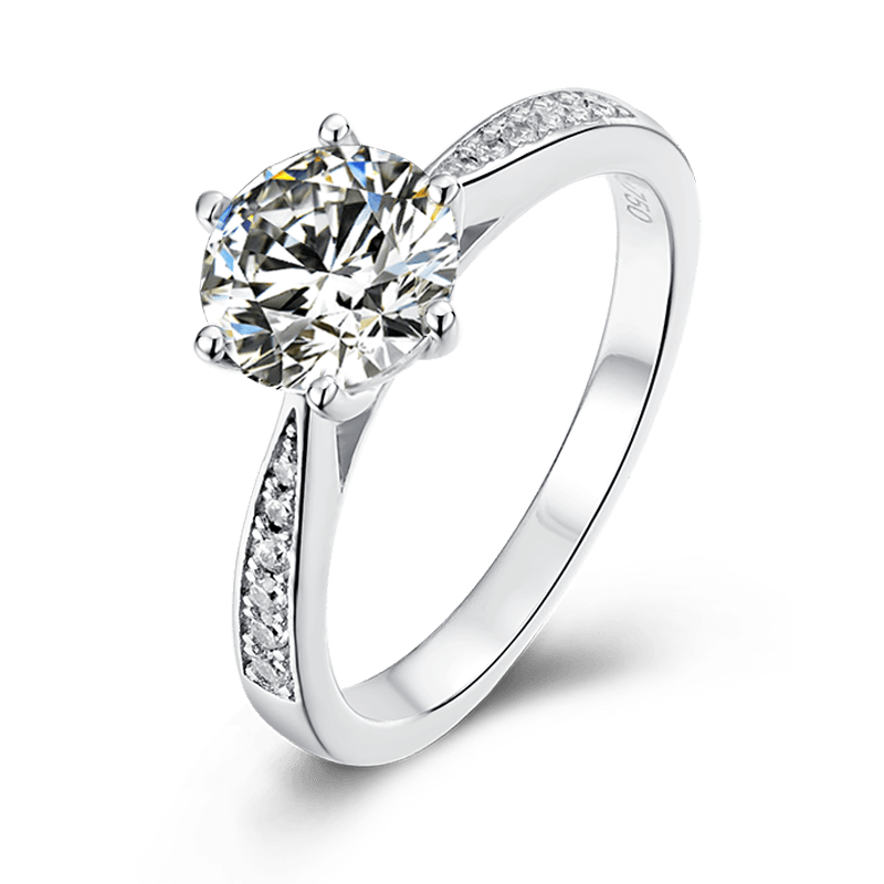 Aurantia™ TIMELESS Love [M03B] – 1ct Main Stone with 16 Accent Stones