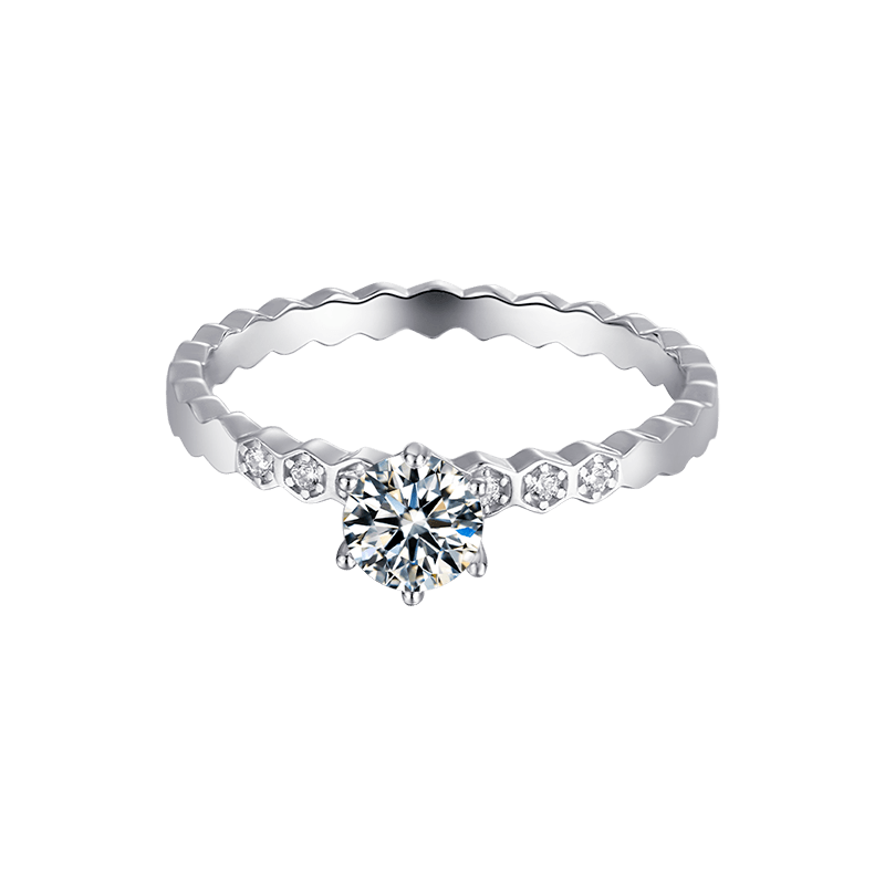 Aurantia™ My Forever [M14B] – Honeycomb Design Ring