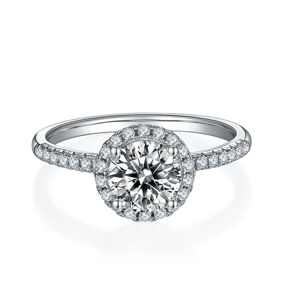 Aurantia™ Dream Come True [M16F] – Double-Band Round Bezel Ring