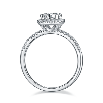 Aurantia™ Dream Come True [M16F] – Double-Band Round Bezel Ring